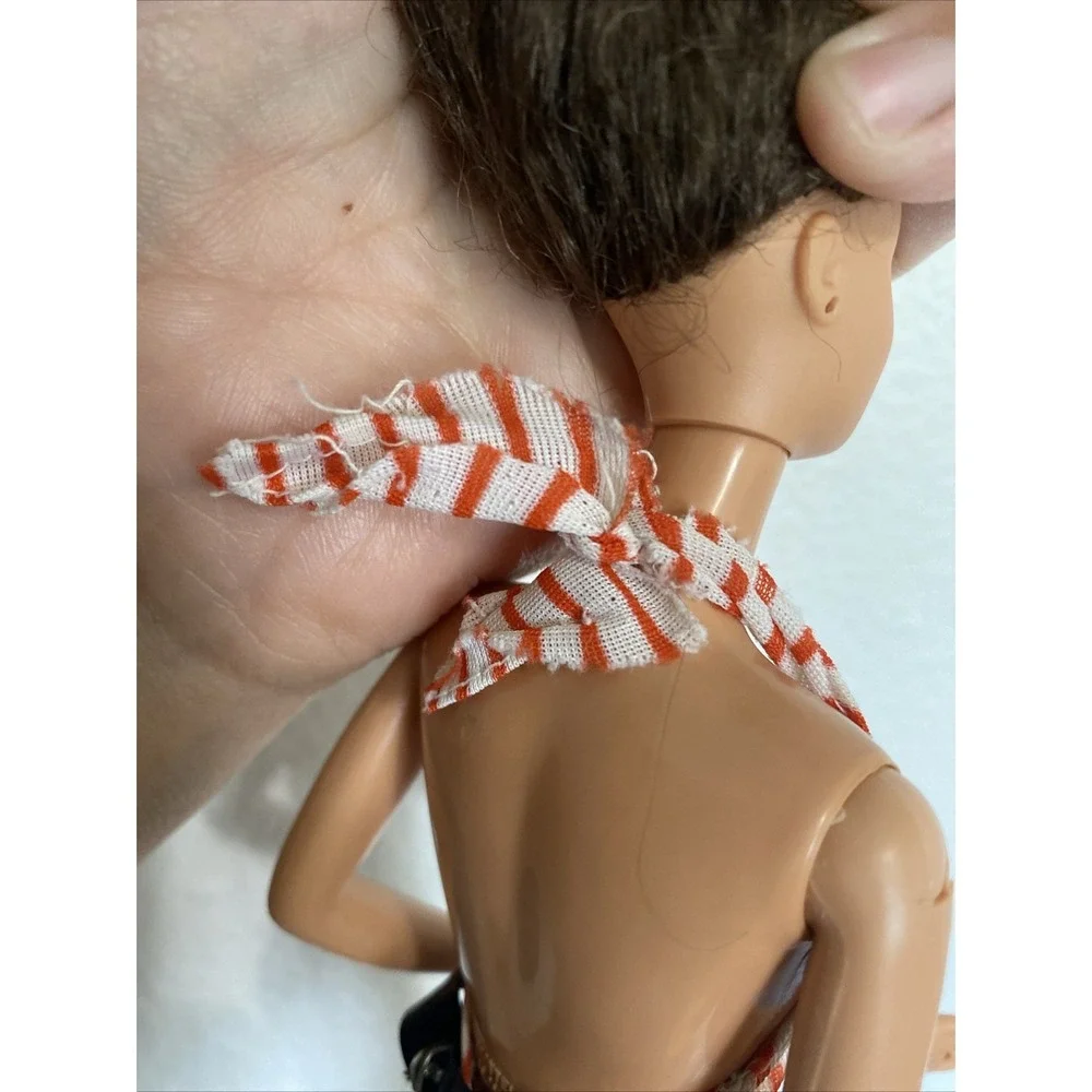 Vtg Barbie 1988 Style Magic Whitney Doll Steffie Face Red White Stripe Halter…